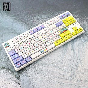 사오파오 XDA 럭키넘버 키캡 PBT 5면 염료승화 (144키)