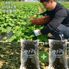 국산 강원도 정선 건 곤드레 나물 마른 말린 햇곤드레 명절나물 국내산, 2개, 200g