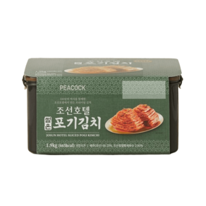 조선호텔특제육수 썰은김치 1.9kg, 2070