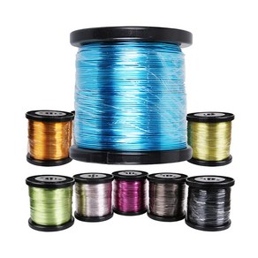 칼라 공예 와이어 대용량 철사 1.0 ~ 1.5mm 만들기 부자재료 꽃다발 메탈색상 뼈대, 1.2mm x 160m, 1개, 갈색