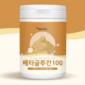 베타글루칸 분말 가루 100g 에너데이 베타글루칸100, 단품, 1개