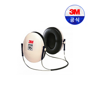 3M귀덮개 H6B 목뒤로넘기는타입 방음 소음차단 안전모에사용가능, 1개