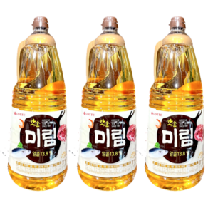롯데 대용량 요리 전용 미림, 2L, 3개