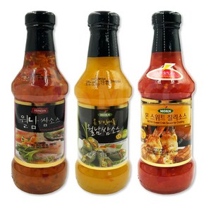 (메카몰) 월남쌈소스 3종 세트 // 하이몬 월남쌈소스 295ml + 몬 파인애플 월남쌈소스 295ml + 몬 스위트 칠리소스 295ml