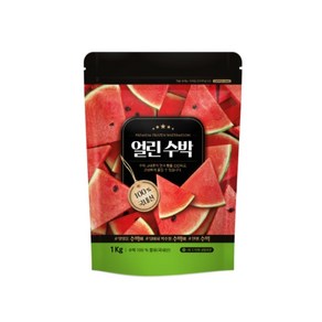 얼린 수박 1kg x 3봉 (국내산 무가당), 3개