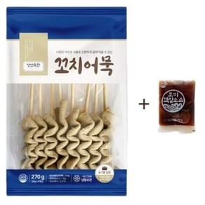 생선숙편 꼬치어묵 8개입*4팩 + 소스 30g*4팩, 270g, 4개