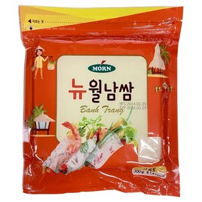 몬 월남쌈 라이스페이퍼 16cm 300g (사각), 5개