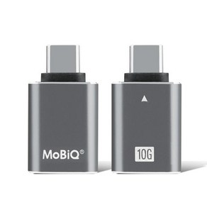 [모비큐] USB-A to Type-C F>M 10Gbps OTG 변환젠더 [EM-CTA2P], EM-CTA2P