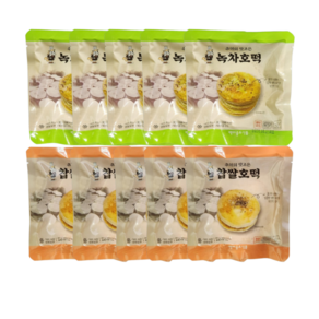 추억의 맛조은 찹쌀호떡80g 5개+녹차호떡80g 5개, 1개