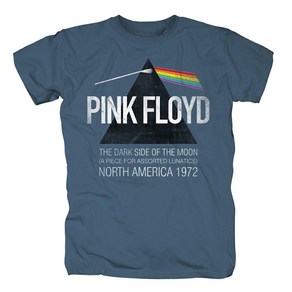 ROCKPANDA Pink Floyd North America 1972 반팔티