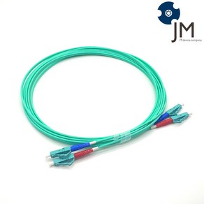 OM3 LC-LC MM DP 광점퍼코드 10G 광케이블, 1개, 5m, OM3 LC-LC-MM-DP(2C)