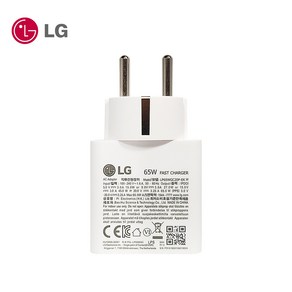 LG전자 그램 노트북 정품 충전기 어댑터 LP65WGC20P-EK W USB-C PD PPS 65W, LG 정품 GAN USB-C 65W(케이블X), 1개