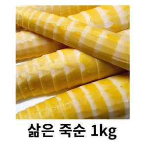 삶은죽순 1kg 2kg 3kg 국내산 진공포장 냉동보관 죽순 죽순나물 죽순들깨볶음 부드러움 쫄깃쫄깃 죽순초무침 어린순 죽순채 껍질없는 죽순, 500g, 1개