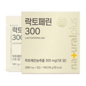 야곱 락토페린 300 500mg x 2정 14 포, 14회분, 11개