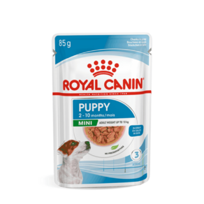 로얄캐닌 퍼피 파우치 85g 12팩 / 반려견 성장기 습식사료 / ROYAL CANIN, 12개