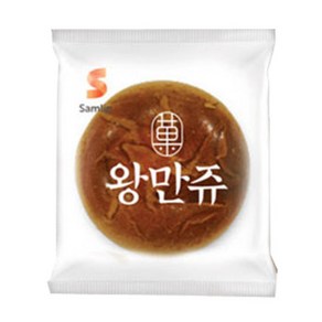 삼립 왕만쥬 60g X 20 과자 간식 옛날과자 만주 밤만쥬, 20개