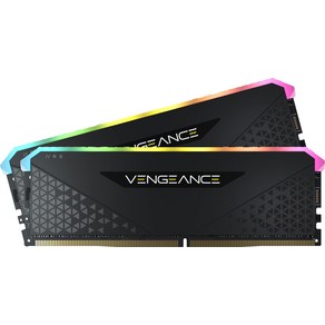 CORSAIR DDR4-16GB 3200MHz CL16 데스크탑 PC용 메모리 VENGEANCE RGB RS 16GB [8GB×2장] CMG16GX4M2E3200C16, 상세페이지 참조, 2개