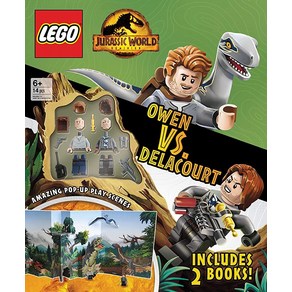 LEGO(R) Juassic Wold(TM) Owen VS. Delacout: Activity Book with Fun Facts Pop-Up Play Scene and 2