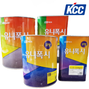 KCC 유니폭시 에폭시 상도 하도 (투명/회색/녹색) 4kg, 에폭시 하도 프라이머 3.5L, 1개