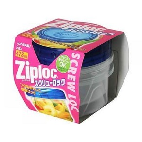 Zip lock Scew lock 473ml 2 pieces x 3 pieces, 1개