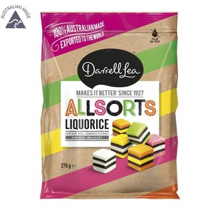 호주 울워스 감초 맛 사탕과자 올소트 270g Woolworths Liquorice Allsorts 270g