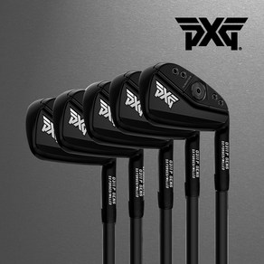 PXG 젠6아이언 더블블랙 0311 XP(초급자용) 배송비포함, 0311 XP (초급골퍼), 5개 (7~G), 경량스틸 Elevate Tou 120g-X