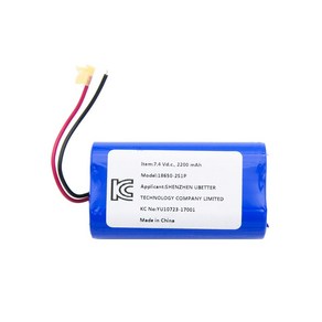 Coms 18650 충전지 리튬이온 2200mAh 7.4v UB870, 1개입, 1개