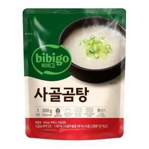 CJ 비비고 사골곰탕 300g 4개, 1개