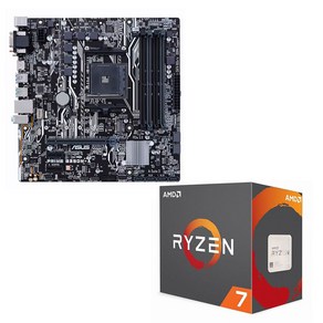 ASUS PRIME B350M-A 메인보드+Ryzen 7 1800X CPU 번들