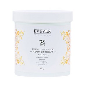 이브에버 허벌 녹차 비타C 페이스 팩 450g + 마스크팩, 1개, 1개입