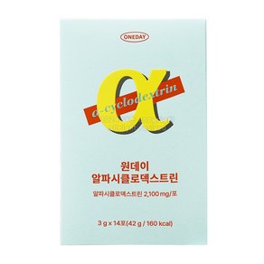 데이즈온 원데이 알파시클로덱스트린 14p, 42g, 1개