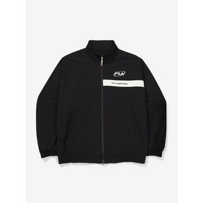 [휠라] FILA 남여공용 유니 헤리티지 뉴 블럭 자켓 바람막이 FS2JKF3101XBLK