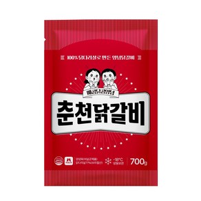 마녀바스켓 춘천 양념 닭갈비, 10개