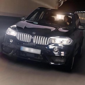 자동차 전면 그릴 커버 트림 스티커 ABS 크롬 자동차 액세서리 BMW X5 X6 F16 F15 자동차 스타일링 14 개 신제품, 1)은