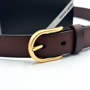 [백화점 A/S] 피에르가르뎅 벨트 PIERRE CARDIN 남녀공용 가죽벨트 브라운 - 01M31830BW1FR 선물포장 빠른배송