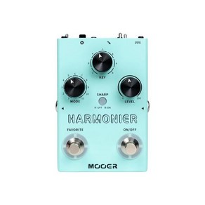 Mooer VP2 HARMONIER 12 키 고조파 모드 중 종합 단계 하모나이저