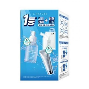 에스네이처 아쿠아 스쿠알란 세럼 50ml 기획(+50ml 리필+수분크림10ml), 1개