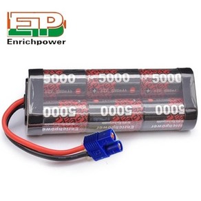 (당일발송) c카 배터리 EP 5000mAh 7.2v NiMH Stick 잭, 1개