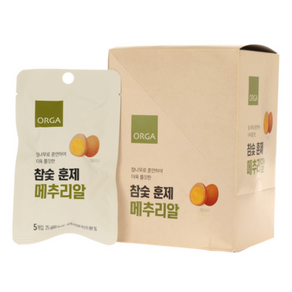 ORGA 참숯 훈제 메추리알, 6개, 200g