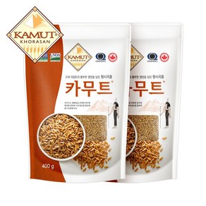 현대농산 정품 카무트 쌀 800g (400gX2봉), 400g, 2개