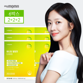 [2+2+2] 마이몸엔 바나당 블링핏 조보아 다이어트 혈당관리 쾌변 탄수화물 컷팅제, 150g, 6개