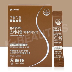 생활정원 슬리밍코드 스키니업 아메리카노맛 28회분, 98g, 1개