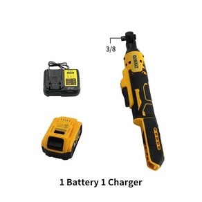 DEWALT 무선 브러시리스 래칫 렌치 DCF512 최대 1/2 3/8 원자 공학 가변 속도 제어 LEDlinght 20V, 02 a set 10MM, 1개