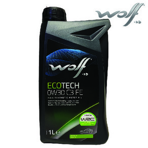 울프 wolf ECO TECH 0W30 C3 FE 가솔린 디젤(DPF) 합성엔진오일, 1개, 1L