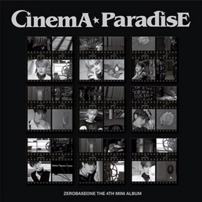 [저스트두잉]제로베이스원 ZB1 미니 4집 앨범 CINEMA PARADISE 제베원 디지팩 ver