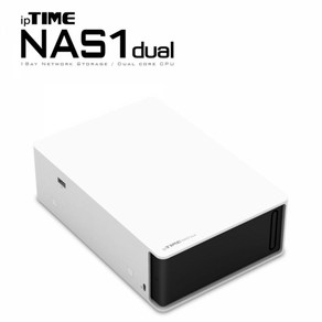 IPTIME NAS1dual 네트워크 외장하드, ipTIME NAS1