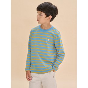 [매장정품] 빈폴 BEANPOLE 키즈 [Es센티 센티 SENTI al] 스트라이프 티셔츠 블루 BI4741UE3P