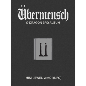 지드래곤 (G-DRAGON) - 3RD ALBUM [Übemensch][MINI JEWEL ve.1](NFC) [예약]0226출고예정