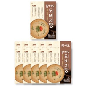 고향식품 되비지탕 600g 세트, 10개