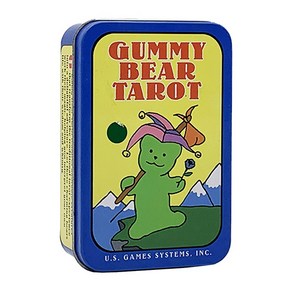 [인터타로] 틴케이스 구미베어 타로카드 Gummy Bear Tarot Tin [한글해설서+주머니증정] 직수입정품